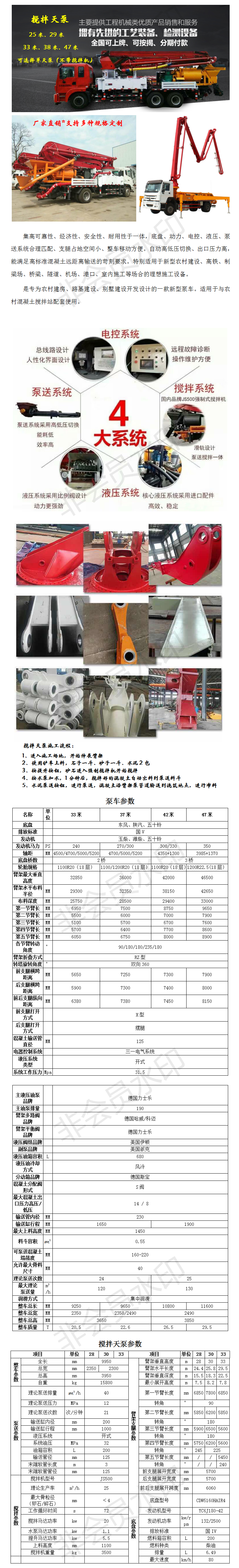 攪拌拖泵,攪拌天泵,車載攪拌泵,混凝土濕噴機(jī),臂架泵,混凝土輸送泵